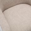 Garland Oatmeal Wood Base Swivel Chair