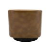 Garland Camel Wood Base Swivel Chair