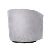 Eden Silver Swivel Chair