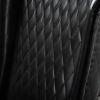 23.03" Wide Faux Leather High-Back Accent Chair, Comfy High Wingback Chair, Living Room Chair with Soft Padded & Wooden Legs, Modern Side Chair for Li