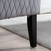23.03" Wide High-Back Velvet Accent Chair, Comfy High Wingback Chair, Living Room Chair with Soft Padded & Wooden Legs, Modern Side Chair for Living R